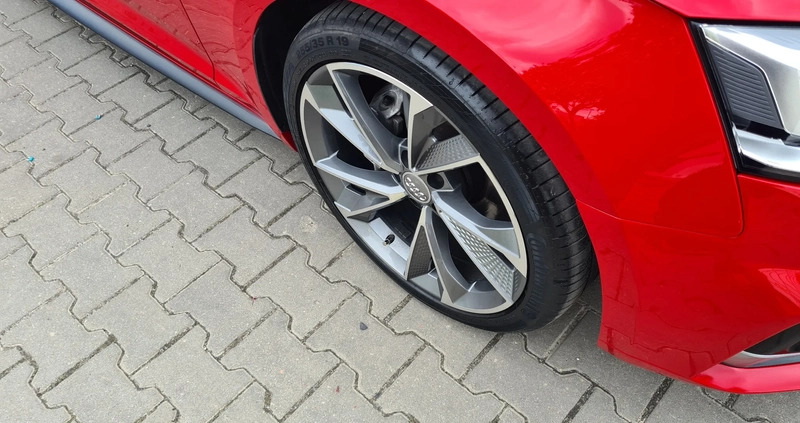 Audi A5 cena 133500 przebieg: 69000, rok produkcji 2017 z Lipno małe 596
